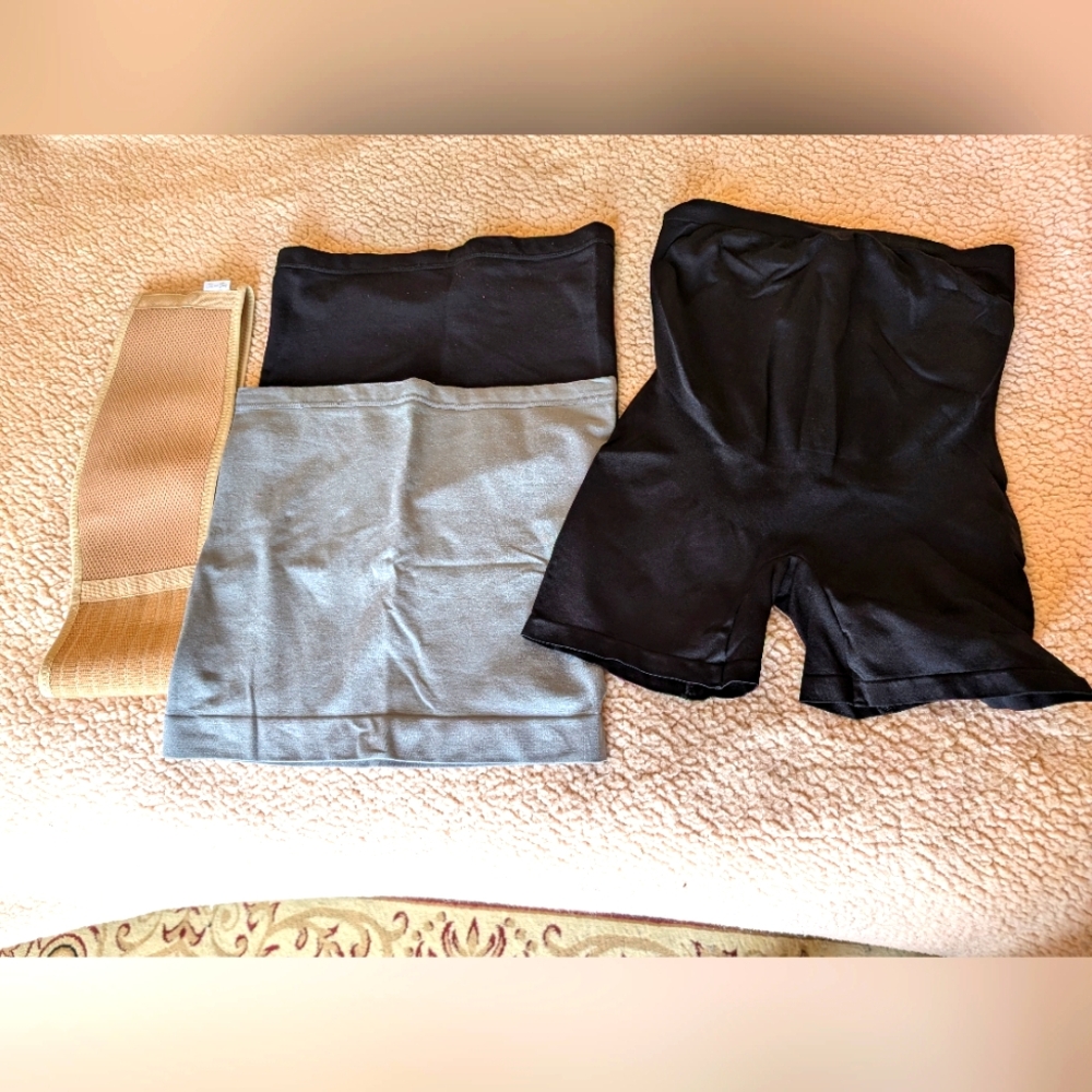Marernity Belly Bands And Shapewear Bundle